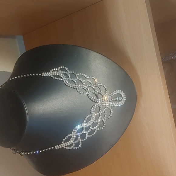 Fashion Formal/Wedding Rhinestone Necklace - Picture 3 of 12